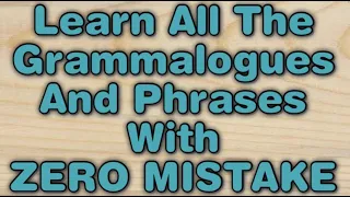 Learn All Grammalogues And Phrases With ZERO MISTAKE