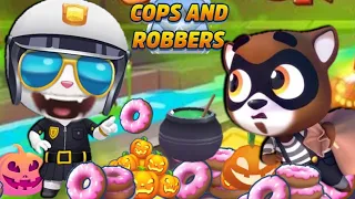 Talking Tom Gold Run Halloween new update 2021 COPS AND ROBBERS EVENT AGENT ANGELA BOSS FIGHT