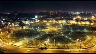 Вечерний Ташкент. Центр города. Молодежь. Летний жаркий вечер.