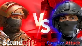 STANDOFF2 VS COUNTER ATTACK! | СТАНДОФФ2 | КОНТР АТАК.