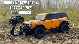 Traxxas TRX4 2021 Ford Bronco распаковка и ПЕРВЫЙ тест! | New 2021 Bronco TRX-4