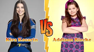 KIRA KOSARIN (Phoebe) VS ADDISON RIECKE (Nora Thunderman) Transformation ★ From Baby To 2024