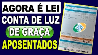 Desconto na Conta de Luz para Idosos Acima de 60 anos - Governo Divulga Novas Regras Tarifa social