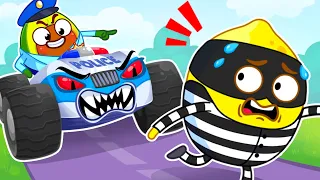 🚔 Yes! Police Monster Truck! 🤩 Rescue Team| Upgrade Police Car | Best Ep by Pit & Penny Stories 🥑💖