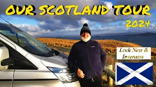 Our Scotland Tour 2024 Loch Ness Inverness Van Life Scotland Van Life Uk Ford Transit Custom Camper