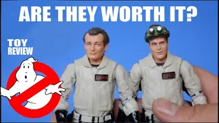 GHOSTBUSTERS Plasma Series Toy Review! Ray Stantz, Peter Venkman + Figure Size Comparisons