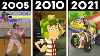 EVOLUÇÃO DO CHAVES NOS GAMES