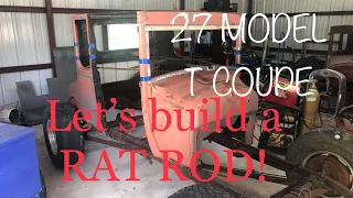 Lets build a Rat Rod!! Part 1. 27 Model T Coupe Chassis fabrication