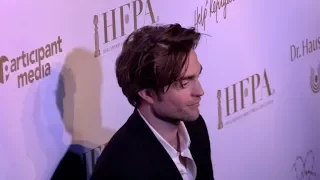 EXCLUSIVE : Robert Pattinson attends HFPA party in Cannes