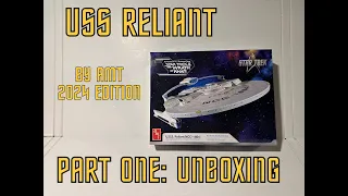 1/537 USS Reliant - by AMT Part 1: Unboxing