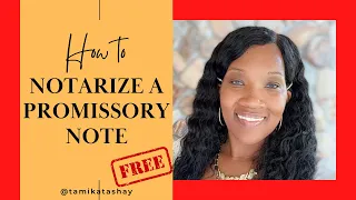 How to Notarize a Promissory Note for beginners