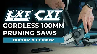Makita’s 100mm Pruning Saws (DUC101Z & UC100DZ) | UK Planet Tools