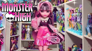 (Adult Collector) Monster High Skulltimate Secrets Fearidescent Draculaura Unboxing!