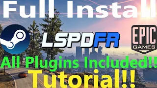 Full LSPDFR Tutorial For 2023!! | All Plugins Included! | #criminaljusticeyoutube