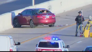 I-465 shooting and crash investigation