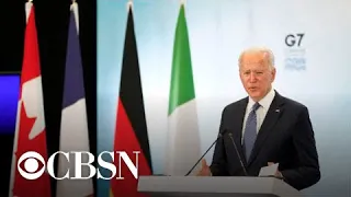 Biden meets with NATO allies on global security issues, including U.S.-Russia relations