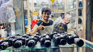 Second hand camera all.collection and mirror less all type in camera and assaaries Nahid (9163456290