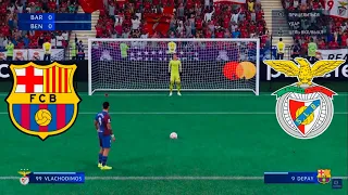 UEFA Champions League  BARCELONA vs BENFICA [Penalty shootout] FIFA 22