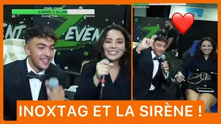 INOXTAG INVITE LA SIRÈNE AU ZEVENTS ET LA DRAGUE 😍🤣