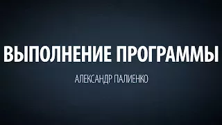 Выполнение программы. Александр Палиенко.