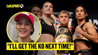 I'D LOVE A REMATCH! 🔥 Amanda Serrano says she wants to fight Katie Taylor again!