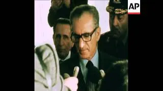 SYND 6 3 75 SHAH OF IRAN SPEAKING TO THE PRESS ON OIL PRICES