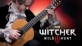 Witcher 3 Wild Hunt - The Fields of Ard Skellig (Classical Guitar Tabs Cover Fingerstyle Music)