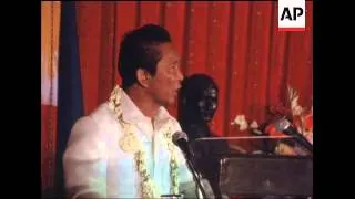 MANILA: Marcos statement on martial law