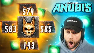 I got SO MANY HUGE MULTIS during this INSANELY HOT SESSION on HAND OF ANUBIS!! (Bonus Buys)