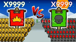 GOLDEN SPEARTON vs SUPER BOSS in First Mission INSANE x9999 ARMY | Stick War Legacy Mod - Stick3Apk