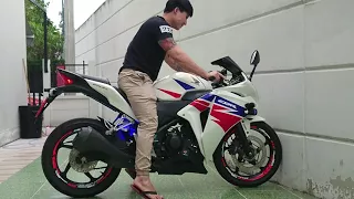 CBR250​ Burn slow motion by Xperia XZs