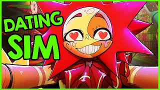 Sun and Moon Dating Sim - FNAF Pizzaplex After Hours - Good Ending - FNAF (No Commentary Gameplay)