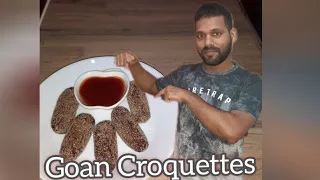 Goan Croquettes Recipe/ Goan Beef Croquettes/ Goan Traditional Snack Recipe/ Beef Recipe @Chef Irist