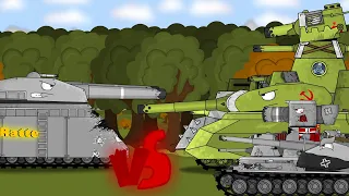 All series: Ratte vs Monsters - cartoons about tanks