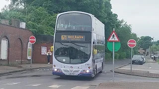 (First Bradford 37667 YJ58RSU) On 671 To West Bowling