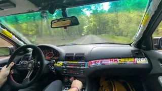 Turbo E46 325i backroads aggressive cruise