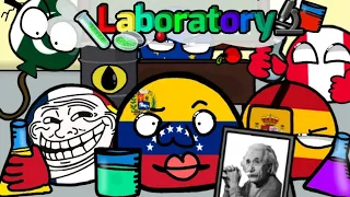 🎒Countryballs school animation🏫part 5 (🧪Laboratory🧫🔬) #countryballs #animation #youtube