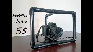 camera stabilizer under $5 how to make || homemade gimbal for phone under 5$