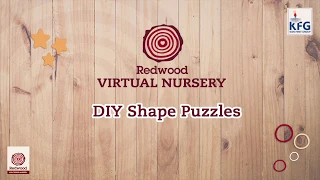 DIY Shape Puzzles - Make your own puzzle at home with recycled material