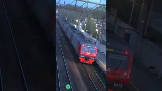 ЭД4М-0412 сообщением Санкт-Петербург-Витеб. - Посёлок Отправляется со станции Вырица