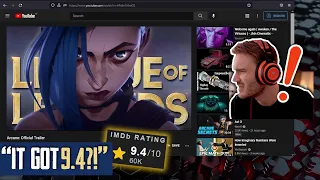 Chat Forced PewDiePie to Watch Arcane (Reaction)