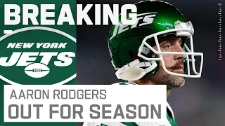 BREAKING NEWS: MRI Confirms Aaron Rodgers suffered Torn Achilles. Out for Season