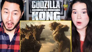 GODZILLA vs. KONG | Trailer Reaction by Jaby Koay & Achara Kirk!