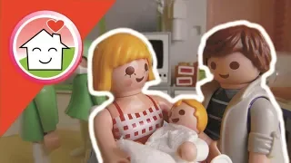 Playmobil Film deutsch Lenas Geburt von Familie Hauser Kinder Spielzeug Filme