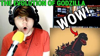 The Evolution Of Godzilla (Animated) @TellItAnimated REACTION!