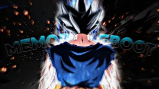 Goku Ultra Instinct | Dragon Ball Edit - Memory Reboot