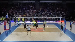 Yuki Ishikawa amazing spiking for Japan Volleyball vs Brazil