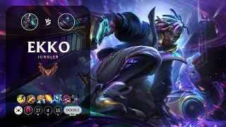 Ekko Jungle vs Jax - KR Grandmaster Patch 14.2