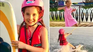 Su Kayağı Vlog. 🏄🏼‍♀️ Cable Wakeboard. Ecrin Su Çoban ve HÜSO