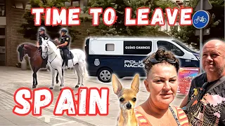 POLICE everywhere - is VAN LIFE IN SPAIN over ?